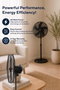 Kumtel KTF-345 Ventilador Negro